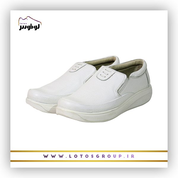 کفش اداری آرین سفید