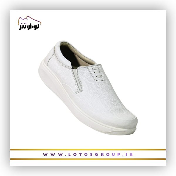 کفش اداری آرین سفید
